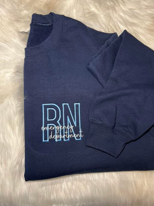 RN Embroidered Pocket | CUSTOM