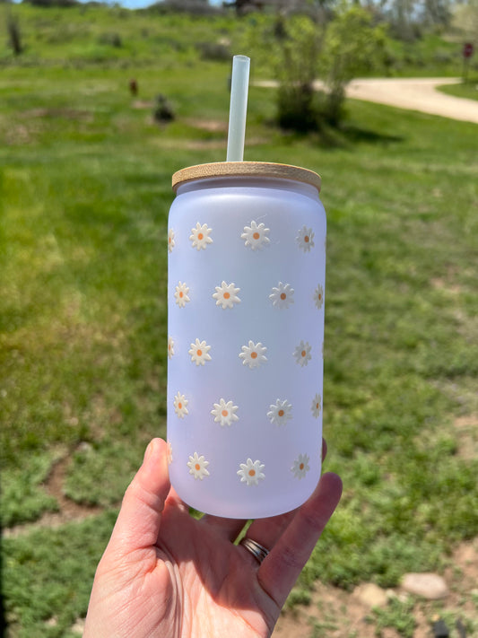 Little Daisies Frosted Mug