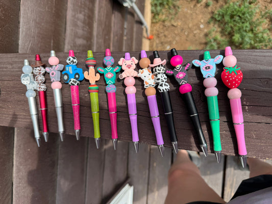 Beaded Pens (2 for $12!!)