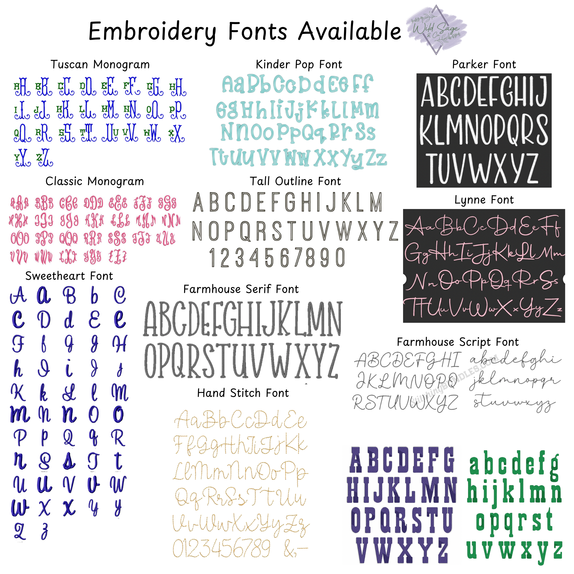 Personalized Embroidered Name Gown