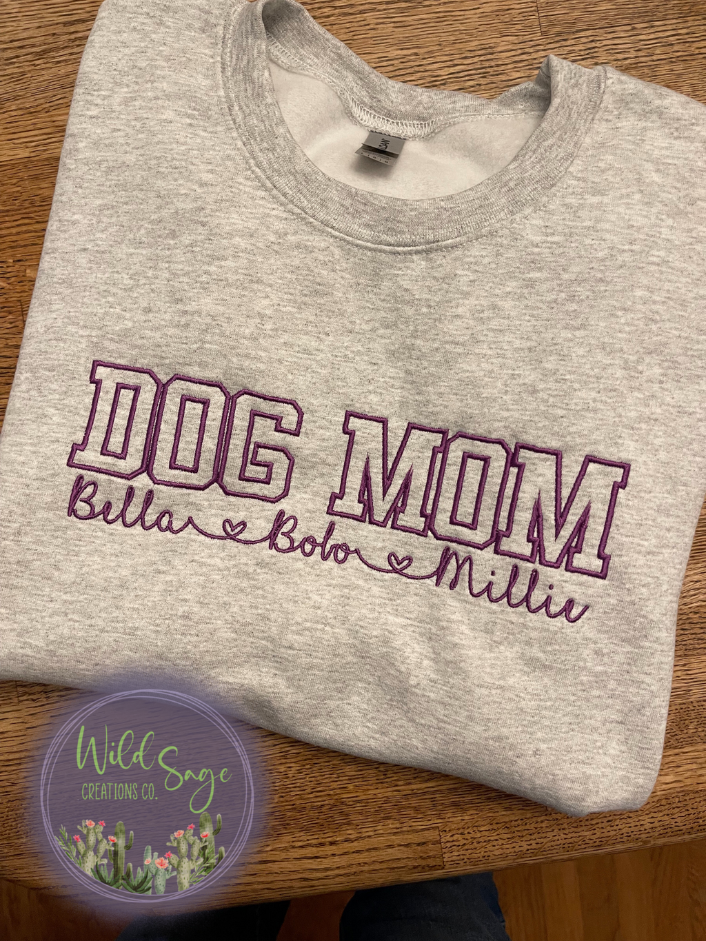 Personalized Dog Mom Crewneck