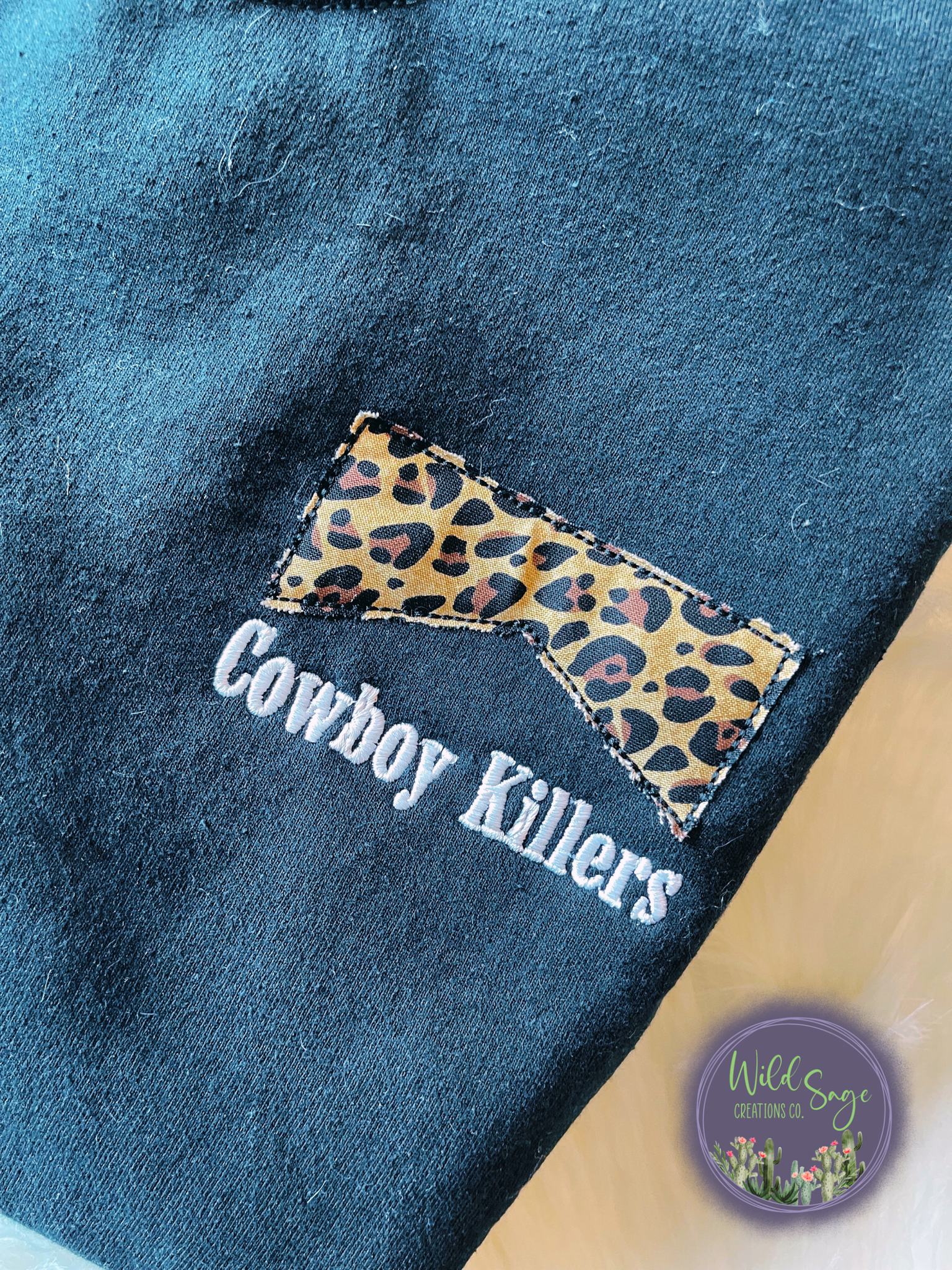 Cowboy Killers Embroidered Crewneck