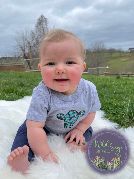 Squash Blossom Calf Shirt