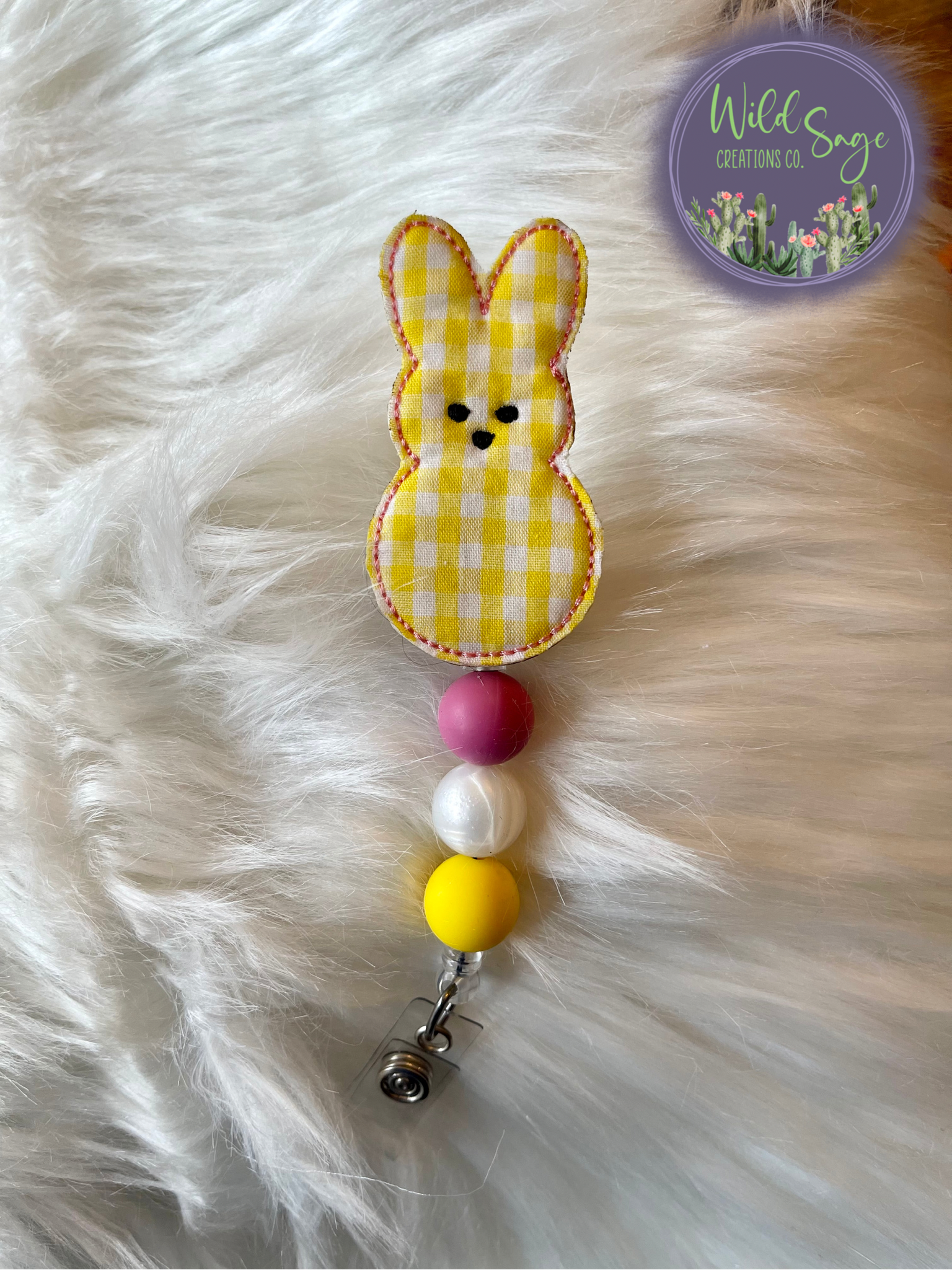 Peep Inspired Badge Reel