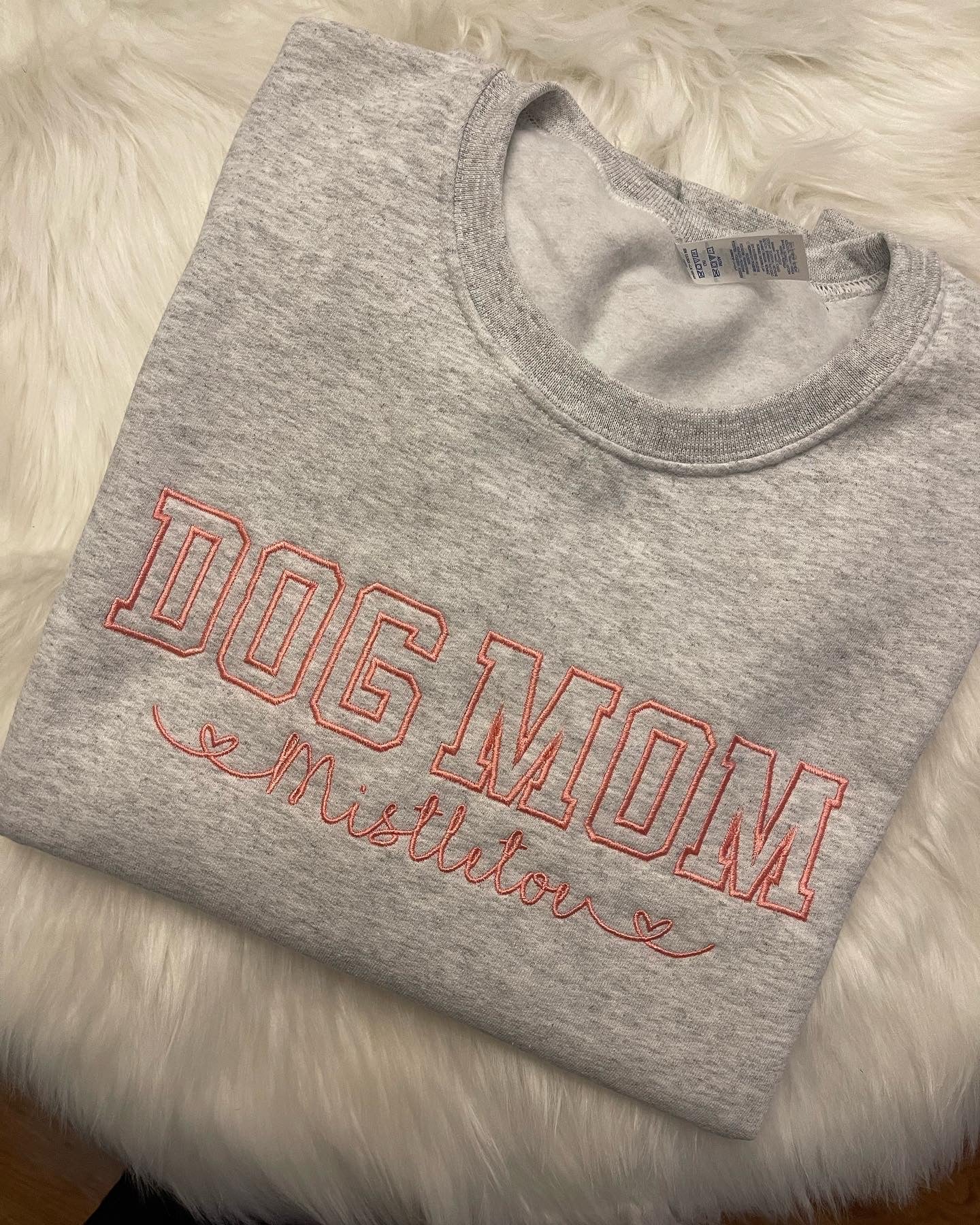 Personalized Dog Mom Crewneck