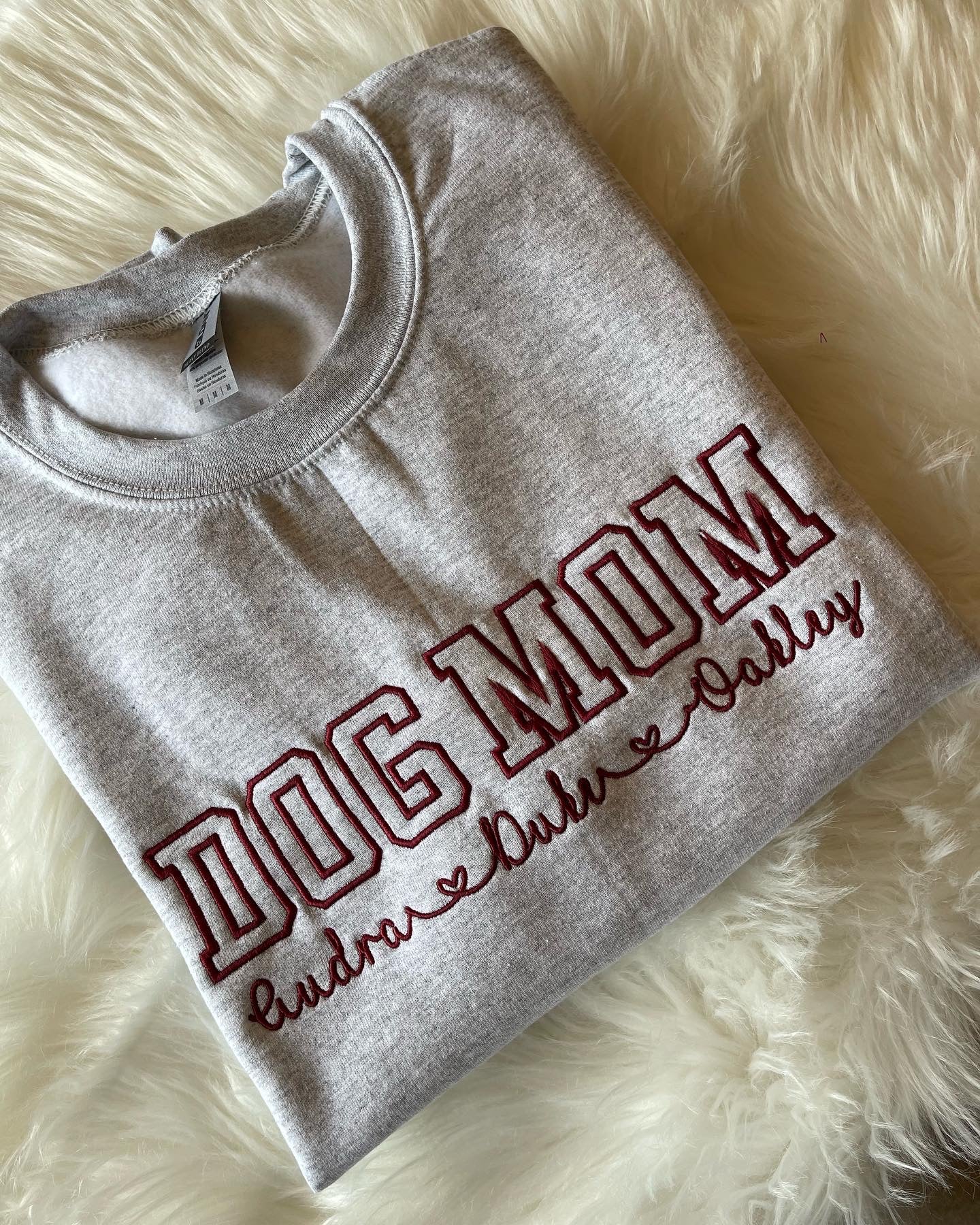 Personalized Dog Mom Crewneck