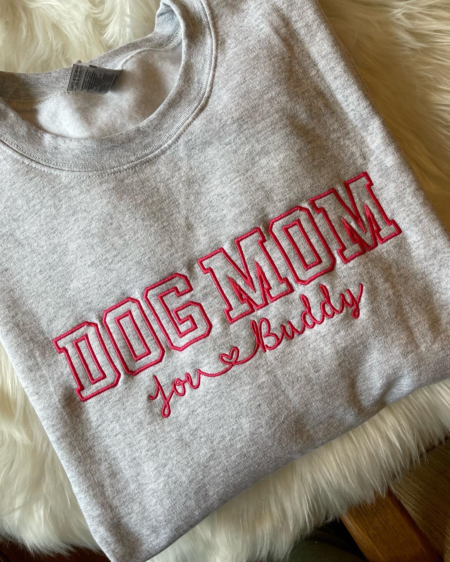 Personalized Dog Mom Crewneck